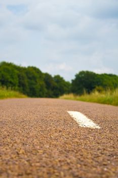 Highway in landscape