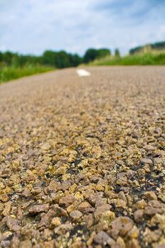 Highway in landscape