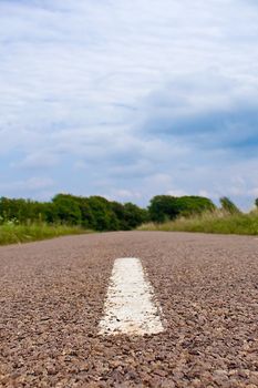 Highway in landscape