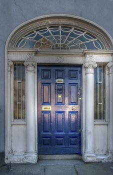 A wonderful door in downtown Dublin