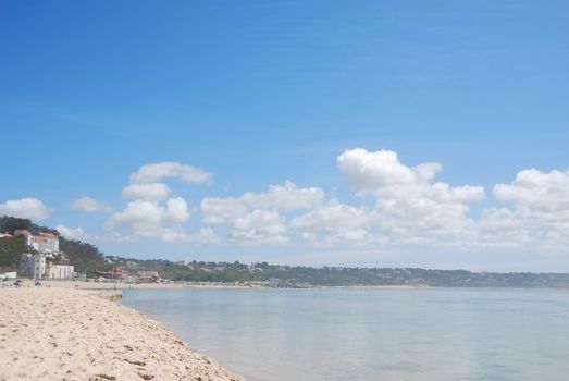 stunning and famous lagoon in Foz do Arelho, Portugal