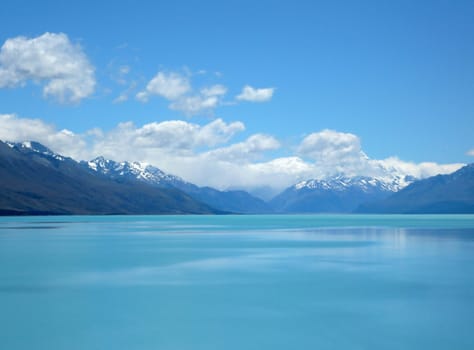 Mt Cook with clouds / New Zealand