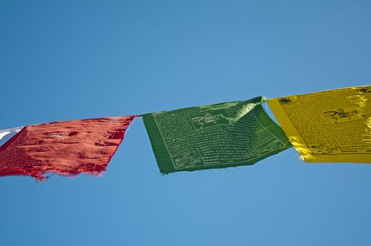 prayer flags of Tibet