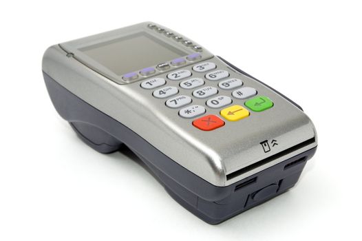 Modern wireless POS-terminal with battery and GPRS module