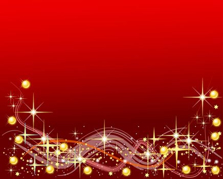 Red Christmas Background