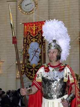 SPQR Series - Imagery depicting re-enactment of Roman Empire legion march, during Good Friday procession in Malta. No detail is spared, resulting in realistic weaponry and uniforms.