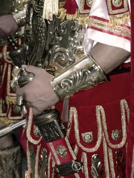 SPQR Series - Imagery depicting re-enactment of Roman Empire legion march, during Good Friday procession in Malta. No detail is spared, resulting in realistic weaponry and uniforms.