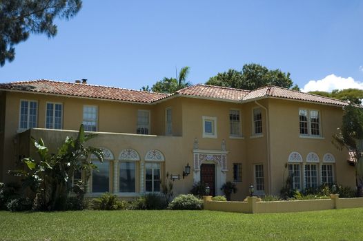 A Mediterranean-style home in St. Petersburg, Florida