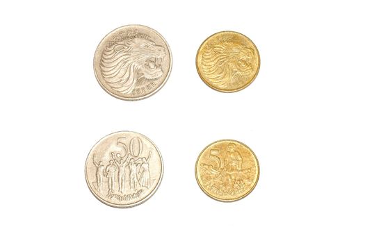 ethiopian coins named birr