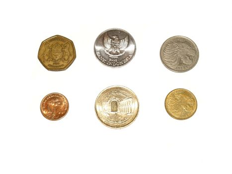 coins from different countries
