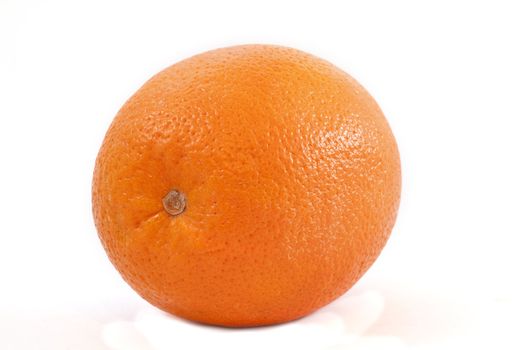 large fresh orange on a white background
����
