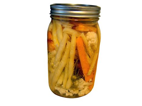 fresh pickled vegtables