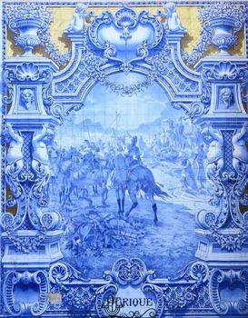 Vintage tiles from Lisbon, Portugal.