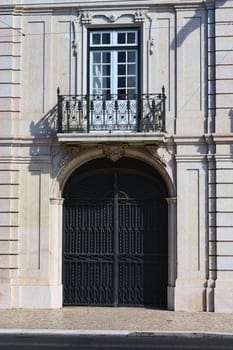 door of an old building