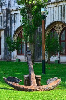  Old ship anchor