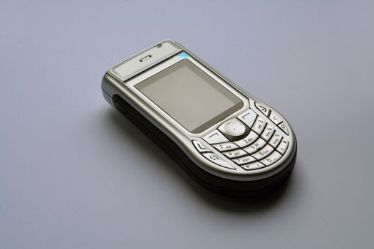 nokia 6630 on the white background