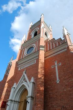 Great Catholic Сhurch In The Kharkiv City, Ukraine