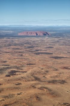 View of Uluru, Northern Territory, Australia, August 2009