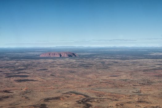 View of Uluru, Northern Territory, Australia, August 2009