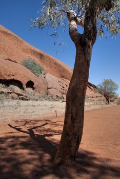 View of Uluru, Northern Territory, Australia, August 2009