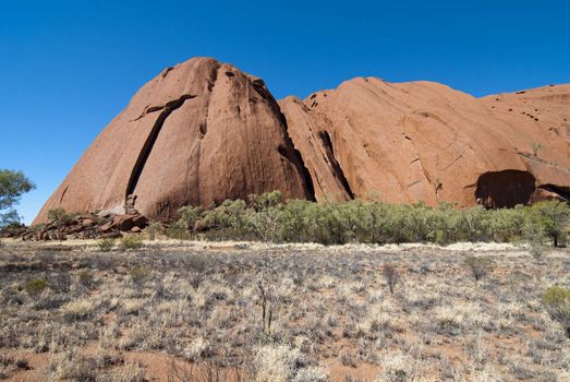 View of Uluru, Northern Territory, Australia, August 2009