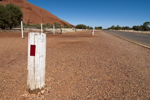 View of Uluru, Northern Territory, Australia, August 2009