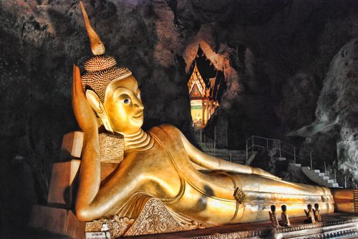 Statue inside a Cave near Changmai, Thailand