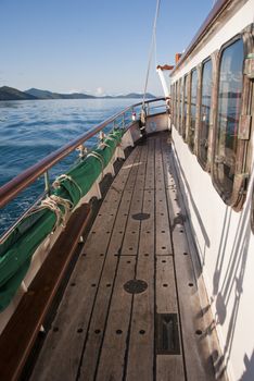 Wonderful view from the Ship during a Islands Cruise