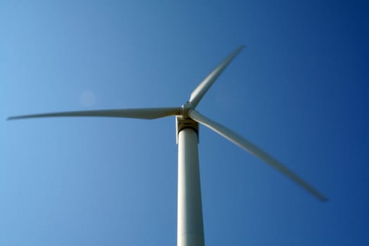 big windmill generating pure energy