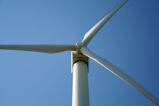 big windmill generating pure energy