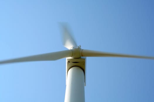big windmill generating pure energy