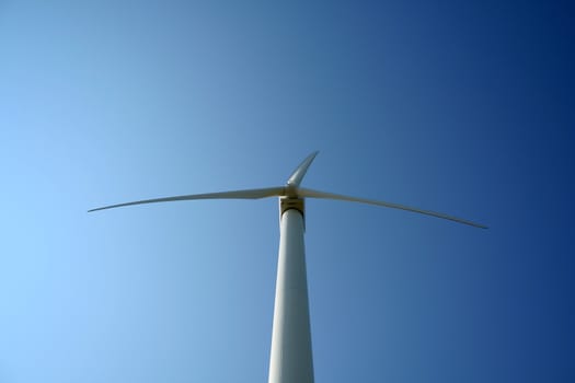 big windmill generating pure energy