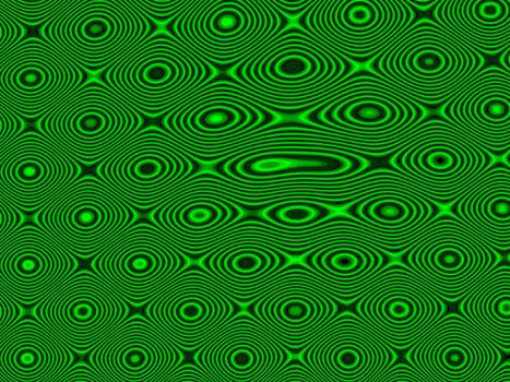 Abstract green illustration useful as a background