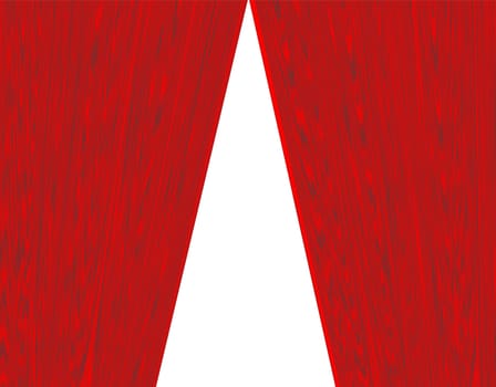 Red curtain illustration useful as a background
