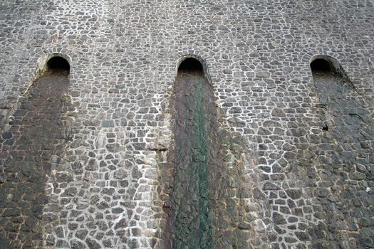 a dam in Zagorze (Poland)