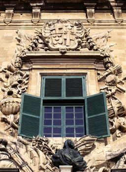 Details of the Palace of the Prime Minister of Malta