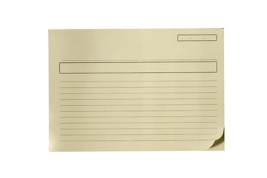 image of a blank piece of paper ready to edit