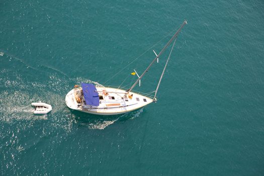 Yachting in Croatia - fragment of Dubrovnik waters