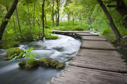 plitvicka jezera national park - the most beautiful part of Croatia