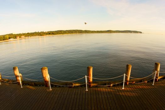 Polish tourist town on the Baltic Sea