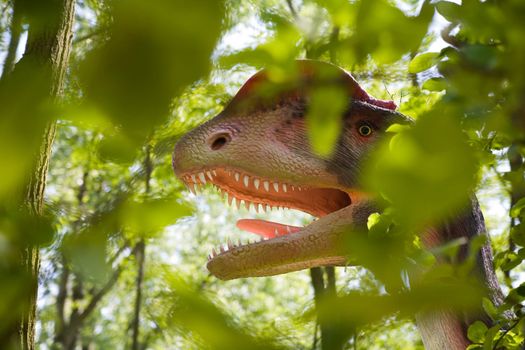 Jurassic park - set of dinosaurs - Dilophosaurus wetherilli