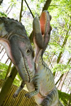 Jurassic park - set of dinosaurs - Ceratosaurus nasicornis