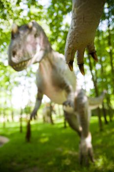 Jurassic park - set of dinosaurs - claw of Ceratosaurus nasicornis