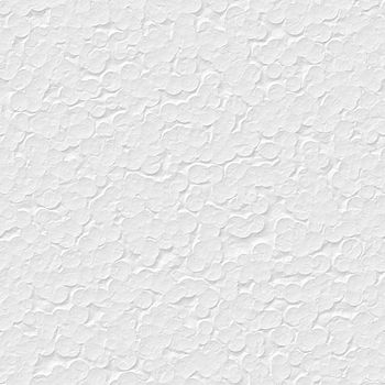 seamless texture of white polystyrene surface in closeup