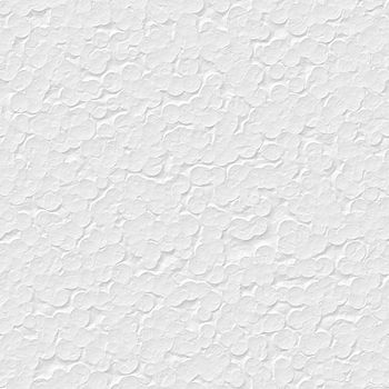 seamless texture of white polystyrene surface in closeup