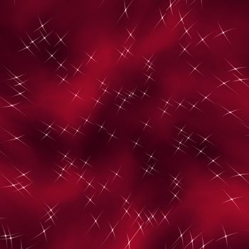 bright background of flowing universe with stars