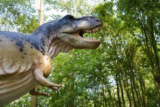 Jurassic park - set of dinosaurs - Tyrannosaurus rex