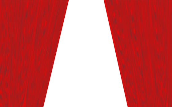 Red curtain illustration useful as a background