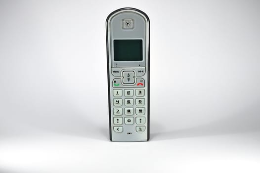 picture of domestic telephone on a white background