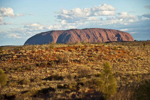 View of Uluru, Northern Territory, Australia, August 2009